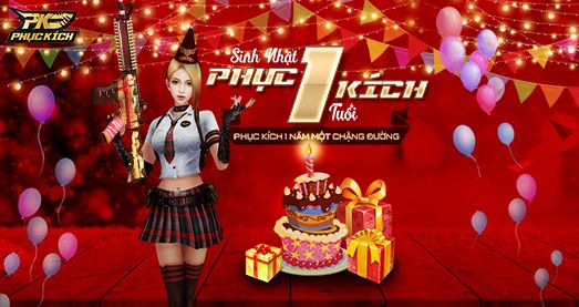 Phục Kích đón chào sinh nhật 1 tuổi bằng phiên bản update đặc biệt  Cập  Nhật  Tin Game  9Gate