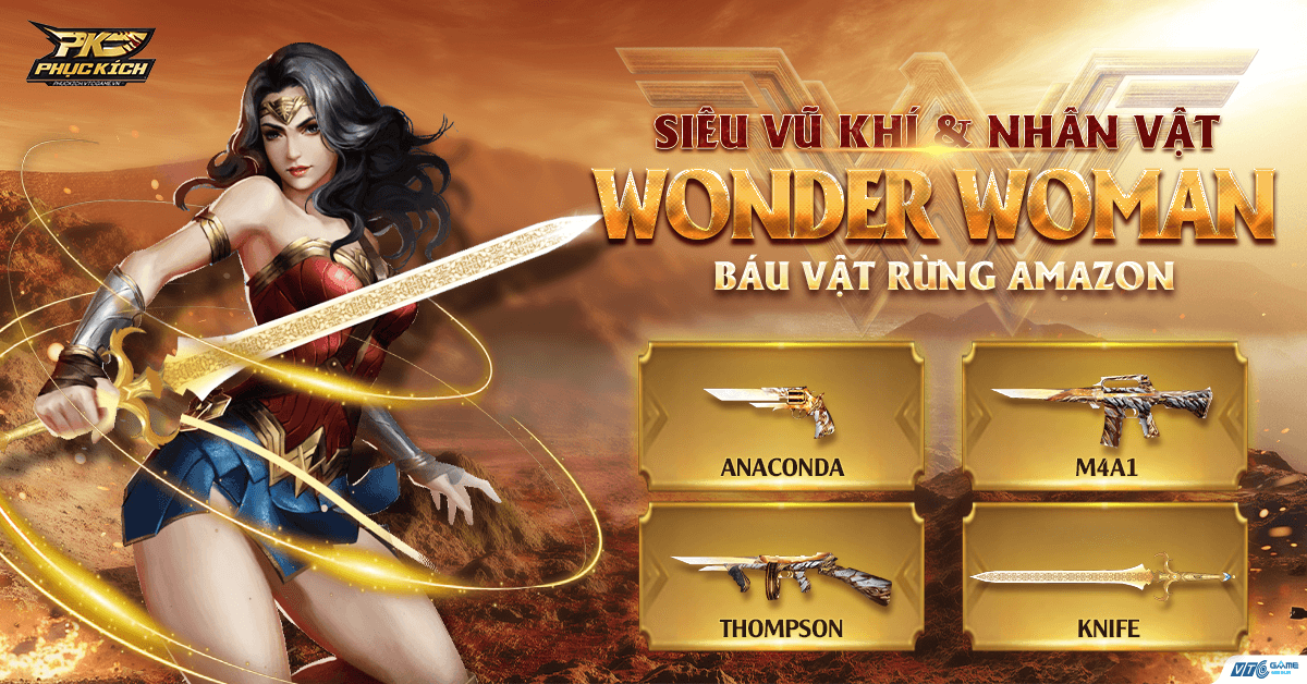 wonder women phục kích